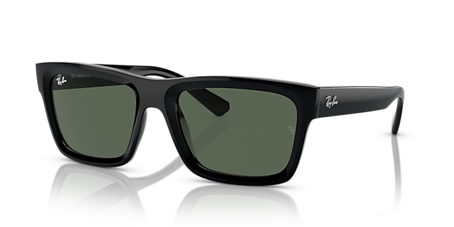 RB4396 Zwart KunststofSunglass Frames van B24, Hoekweergave