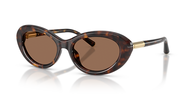 DG4519 Havana AcetatSunglass Frames von B24, Dreiviertelansicht