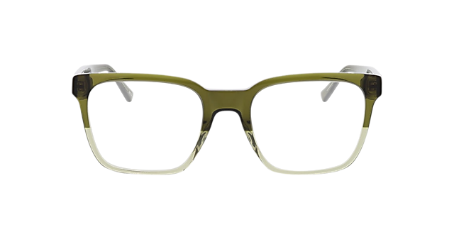 Atlanta Grün Verlauf AcetatEyeglass Frames von B24, Vorderansicht