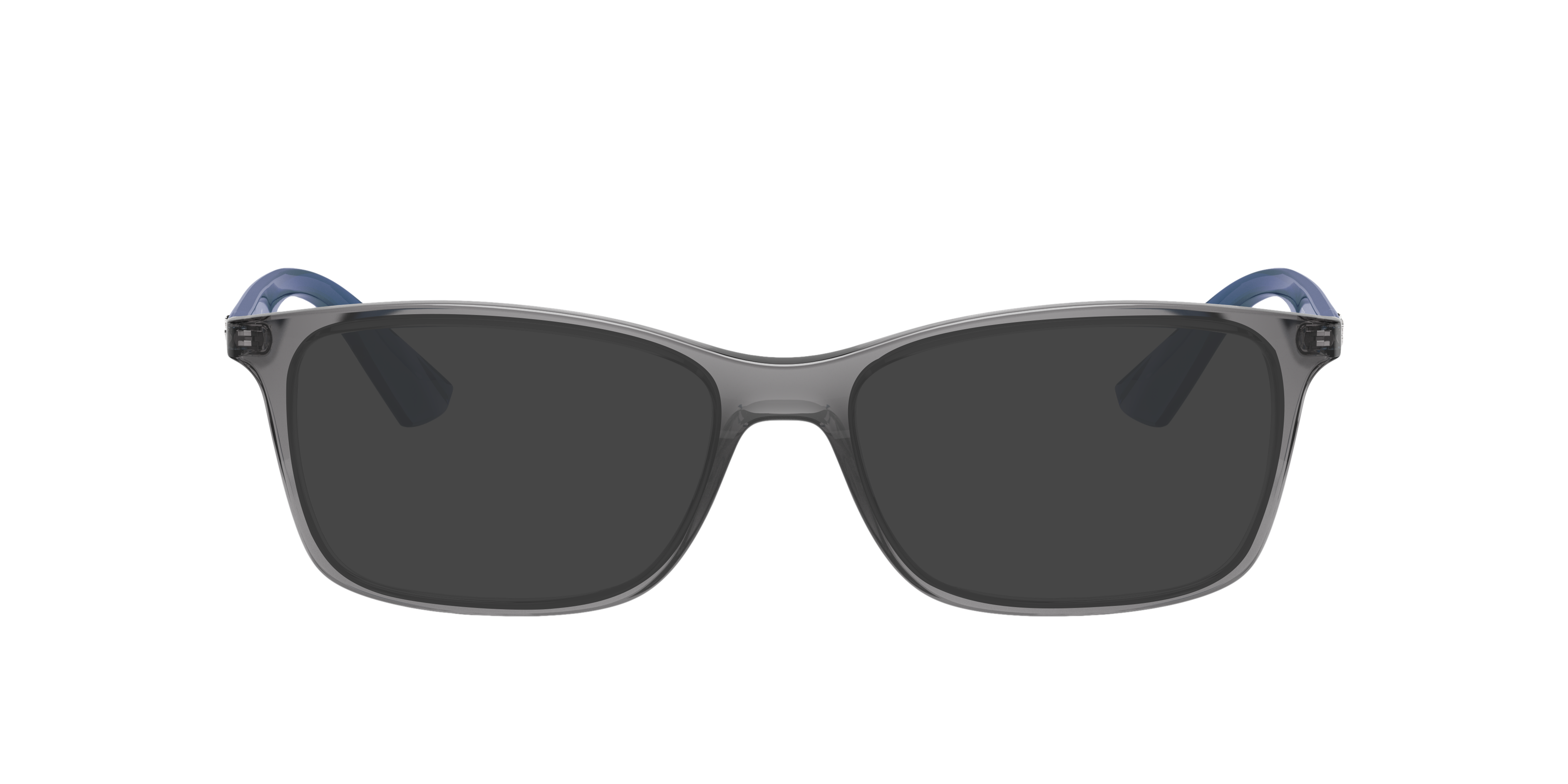 RB7047 Transparant grijs KunststofEyeglass Frames van B24, met getinte lenzen