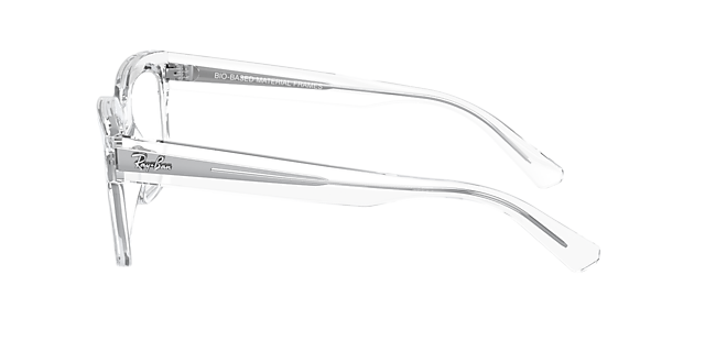 RB7217 Transparant KunststofEyeglass Frames van B24, Zijaanzicht