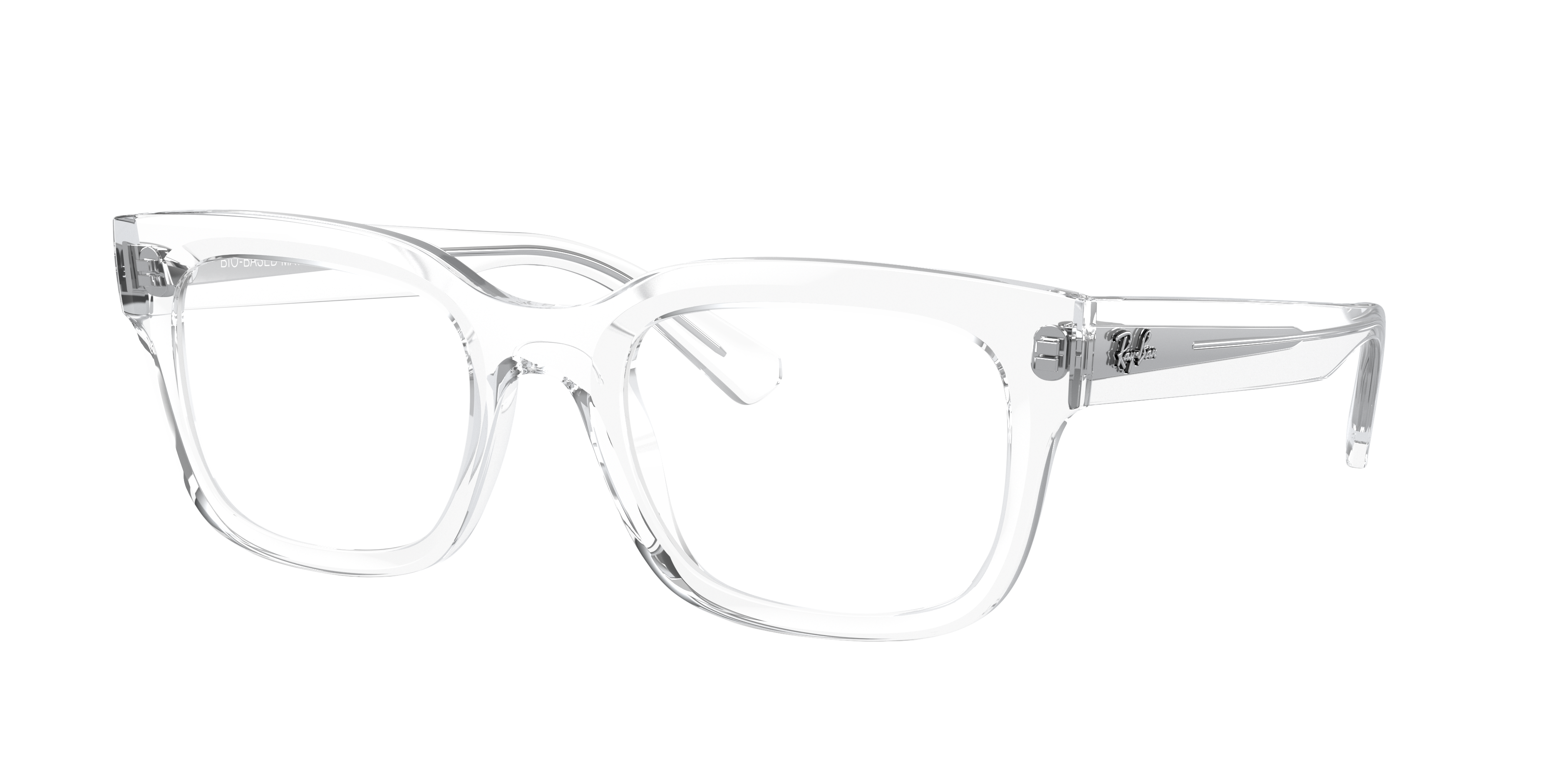 RB7217 Transparant KunststofEyeglass Frames van B24, Hoekweergave