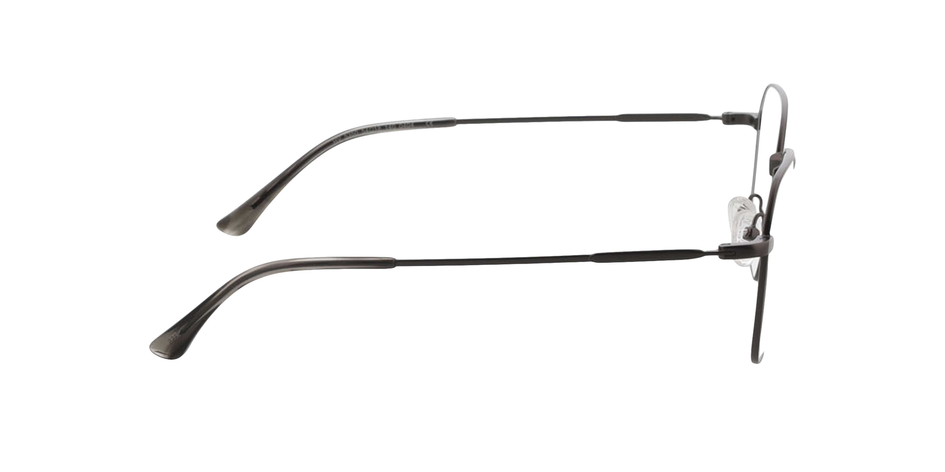 Tanger Matt Gun MetallEyeglass Frames von B24, Seitenansicht