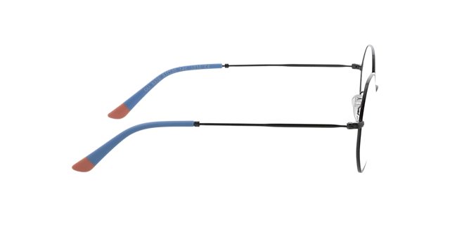 Miami Matgroen & blauw roze pootje MetaalEyeglass Frames van B24, Zijaanzicht