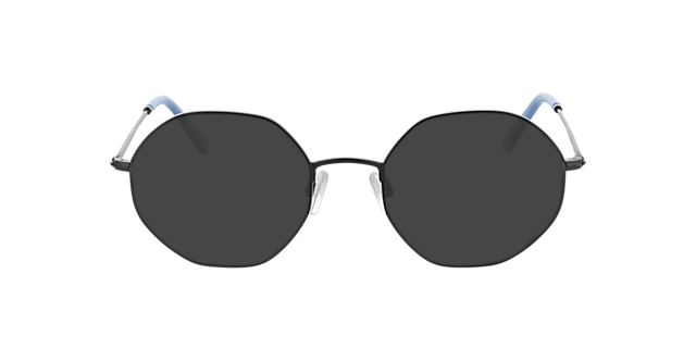 Miami Matgroen & blauw roze pootje MetaalEyeglass Frames van B24, met getinte lenzen