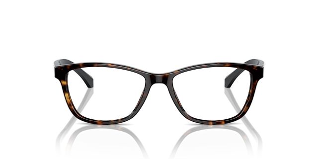 EA3099 Glanzend Havana AcetaatEyeglass Frames van B24, Vooraanzicht