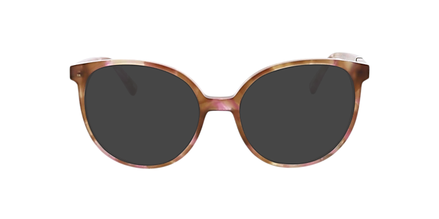 Caroline Pink Havana AcetatEyeglass Frames von B24, mit getönten Gläsern