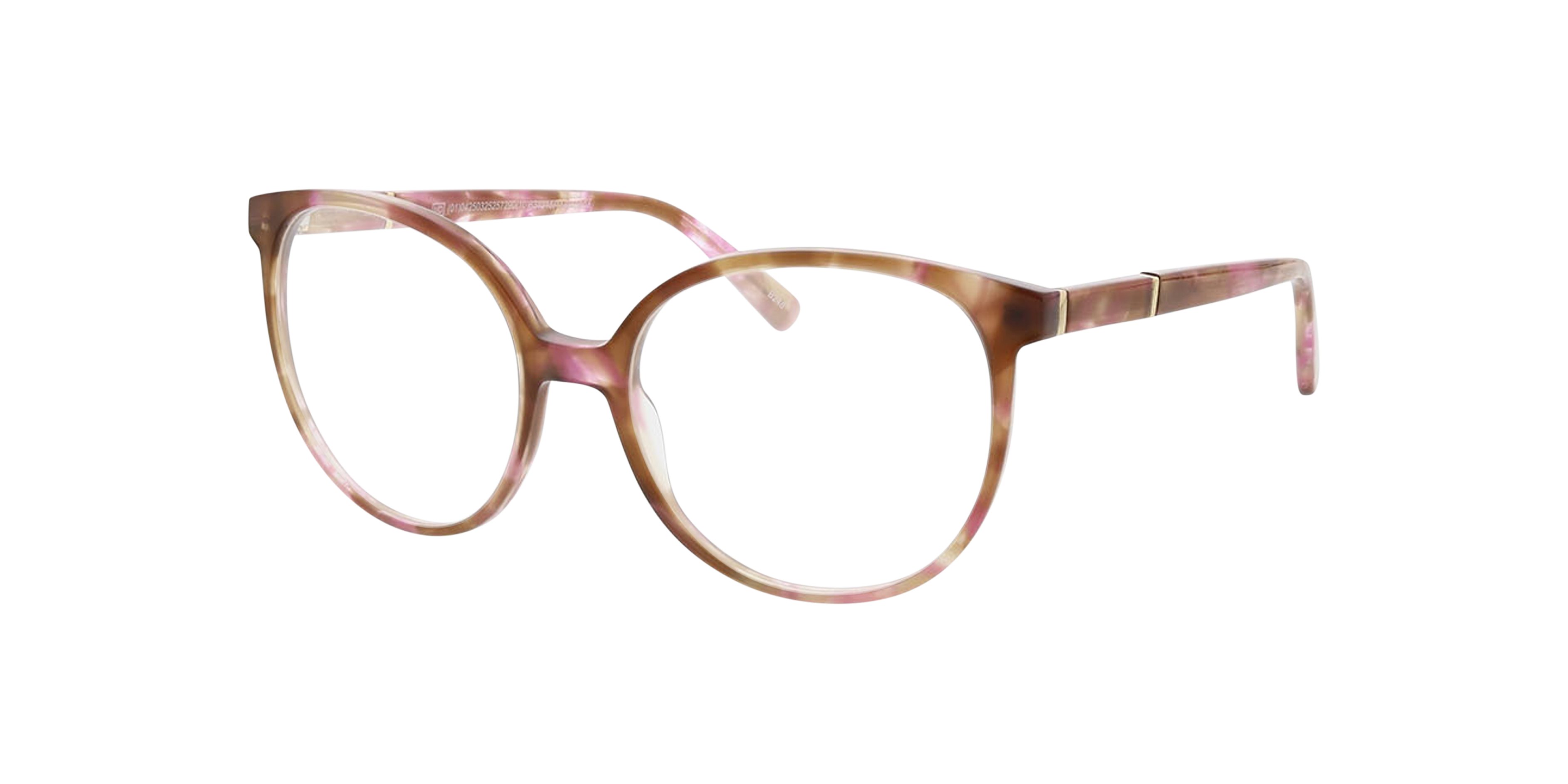 Caroline Roze Havana AcetaatEyeglass Frames van B24, Hoekweergave