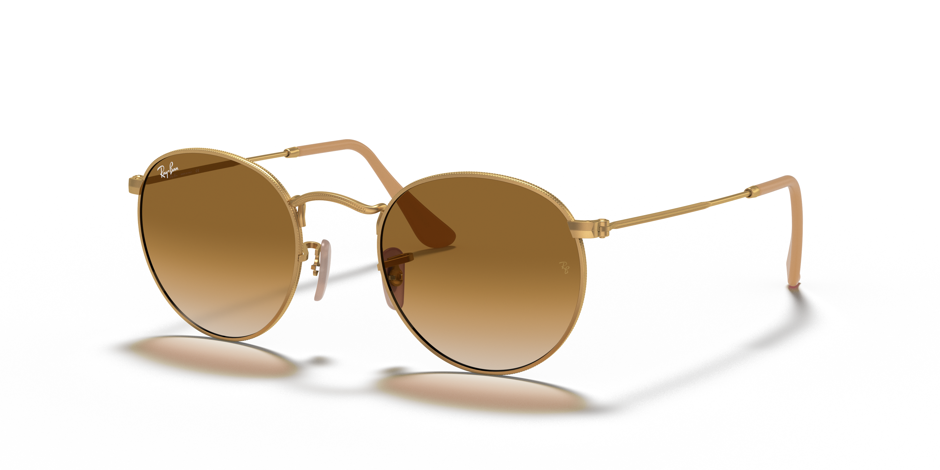 RB3447 Goud MetaalSunglass Frames van B24, Hoekweergave