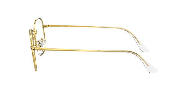 RB6448 Goud MetaalEyeglass Frames van B24, Zijaanzicht