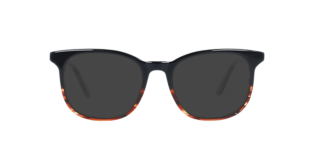 Harper Black Fades Cinnamon AcetatEyeglass Frames von B24, mit getönten Gläsern