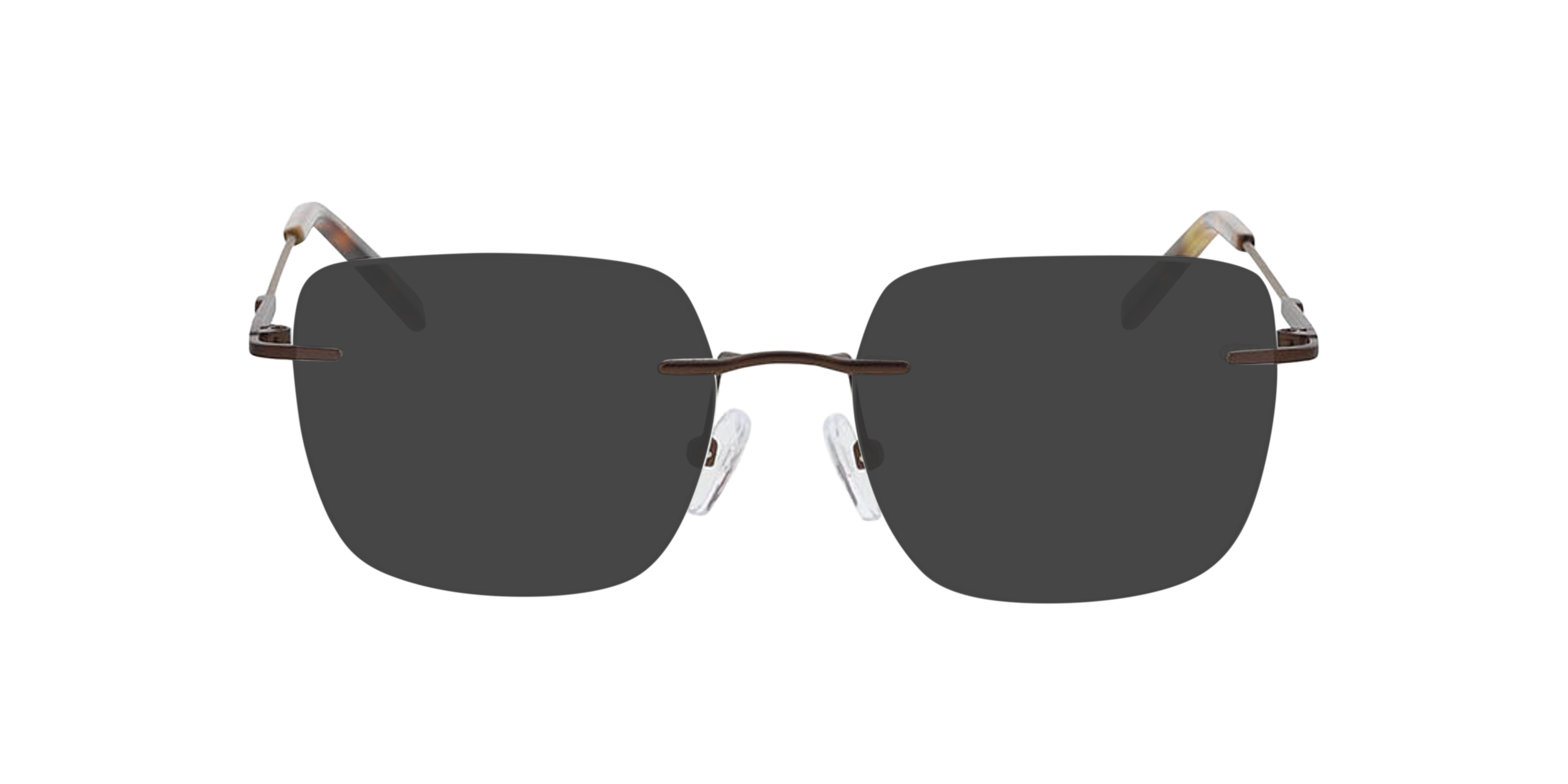 Liberty Brown  &  Havana MetallEyeglass Frames von B24, mit getönten Gläsern