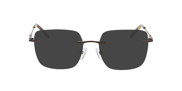 Liberty Bruin  &  Havana MetaalEyeglass Frames van B24, met getinte lenzen