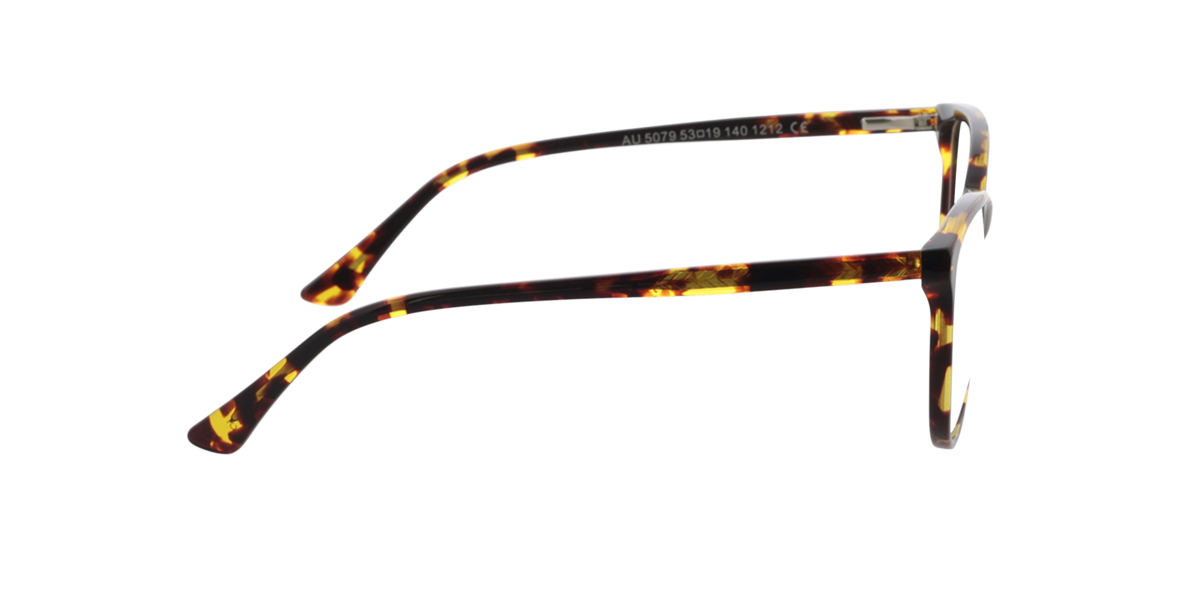 Waverly Havana AcetaatEyeglass Frames van B24, Zijaanzicht