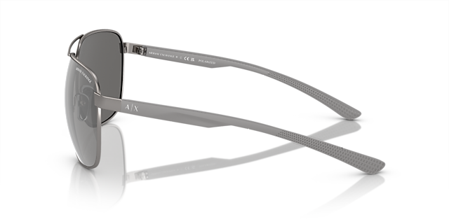 AX2047S Matt Gunmetal MetallSunglass Frames von B24, Seitenansicht