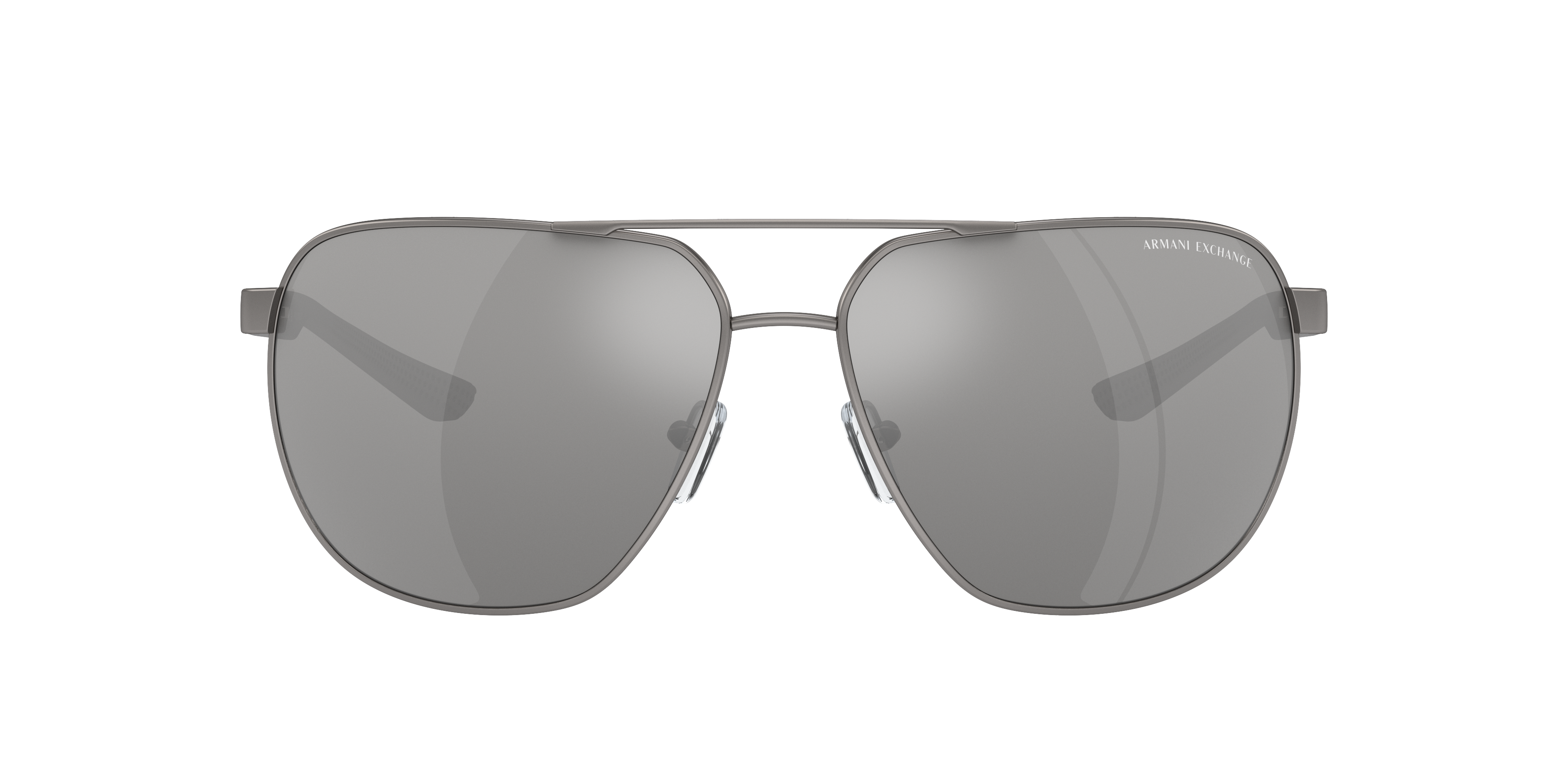 AX2047S Mat Staalgrijs MetaalSunglass Frames van B24, met getinte lenzen