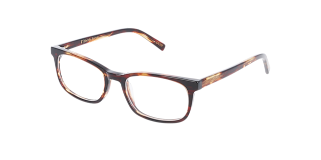 Teddy Classic Tortoise AcetaatEyeglass Frames van B24, Hoekweergave