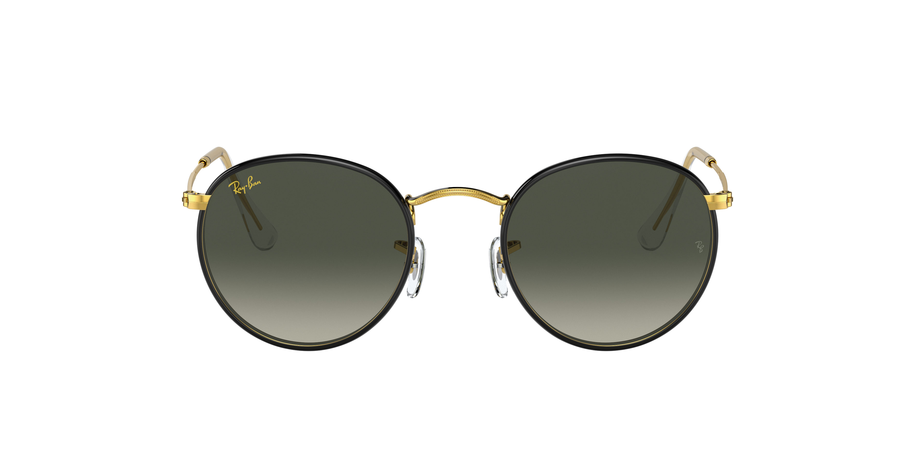 Thumbnail - Ray-Ban 8056597446488 Schwarz Auf Gold/black On Gold, Size: Durchschnittlich