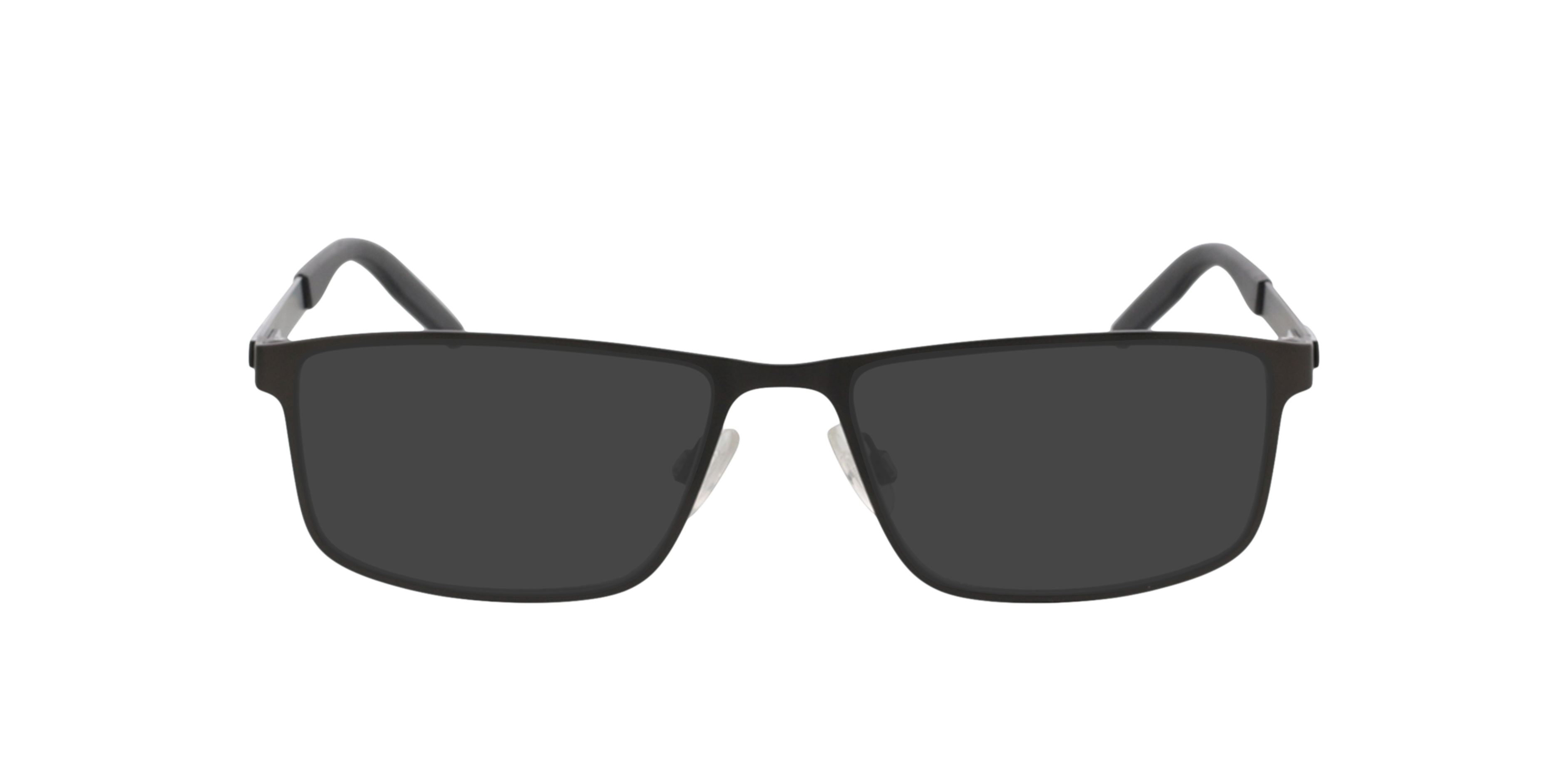 PU0256O Zilver MetaalEyeglass Frames van B24, met getinte lenzen