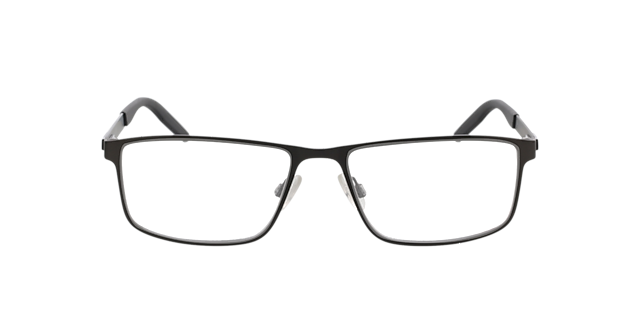 PU0256O Silber MetallEyeglass Frames von B24, Vorderansicht