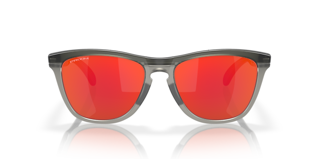 Frogskins™ Range Mat grijs smoke & grijze inkt KunststofSunglass Frames van B24, Vooraanzicht