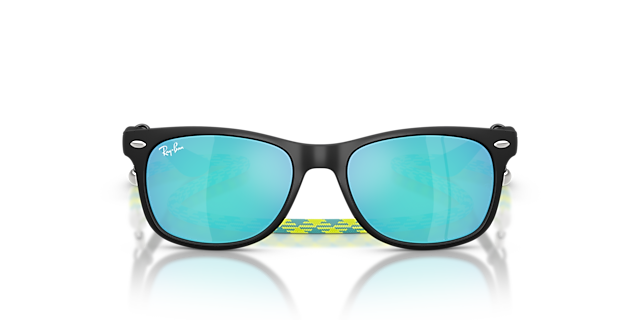 RB9052S Rubber zwart KunststofSunglass Frames van B24, Vooraanzicht