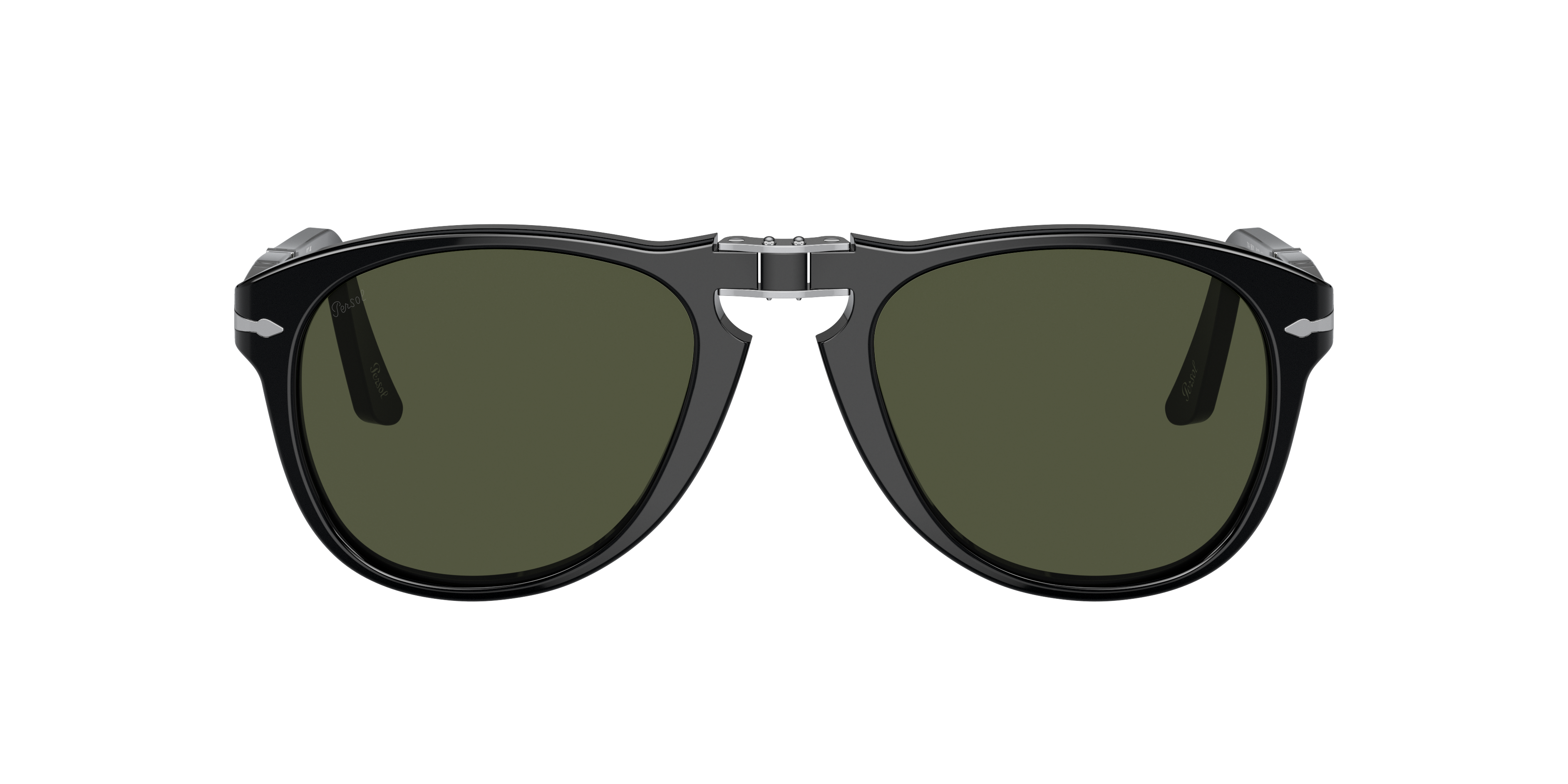 PO0714 Zwart AcetaatSunglass Frames van B24, met getinte lenzen