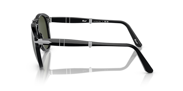 PO0714 Schwarz AcetatSunglass Frames von B24, Seitenansicht