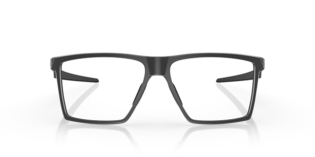 Futurity Schwarz satiniert KunststoffEyeglass Frames von B24, Vorderansicht