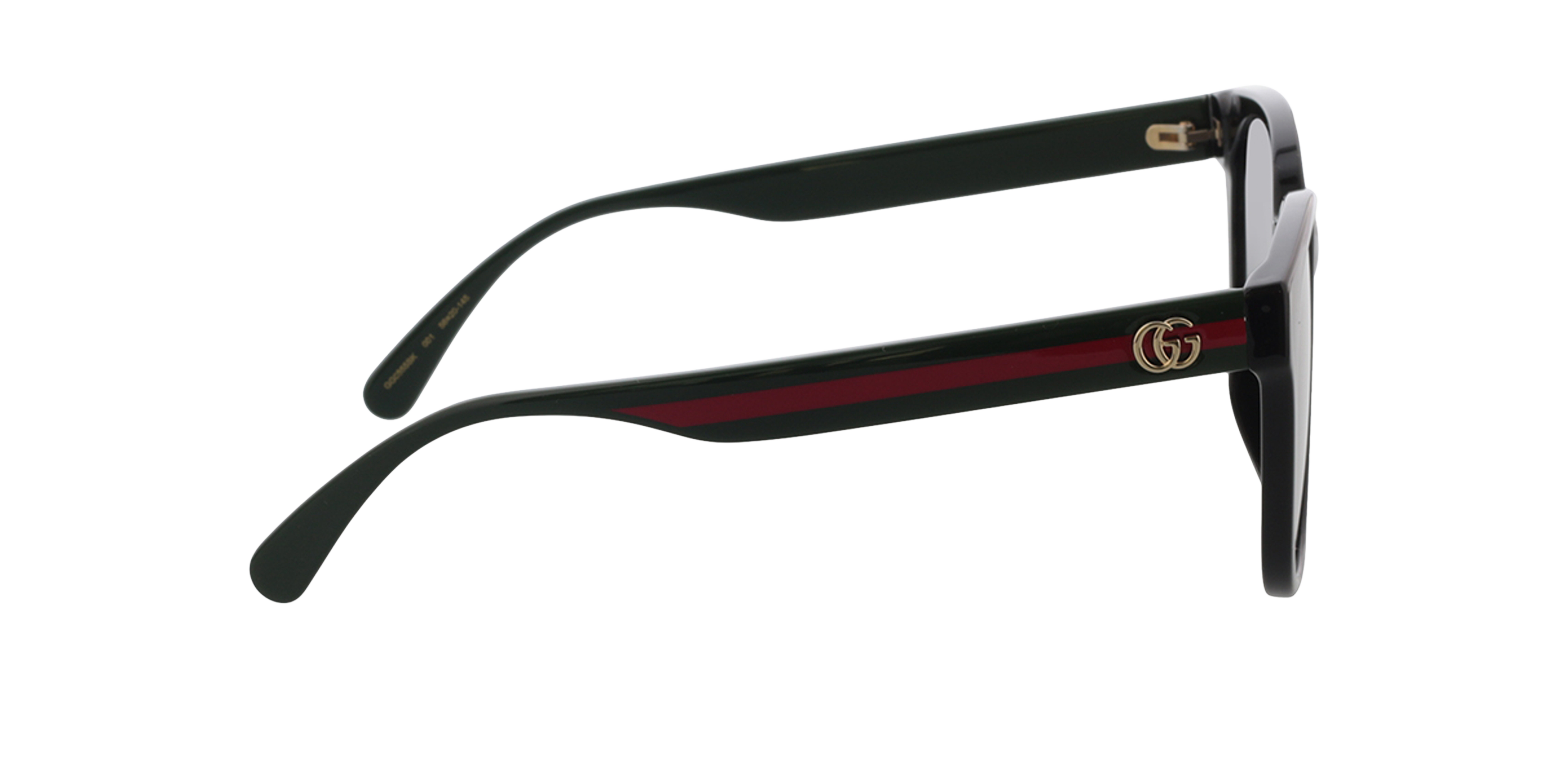 GG0855SK Schwarz KunststoffSunglass Frames von B24, Seitenansicht