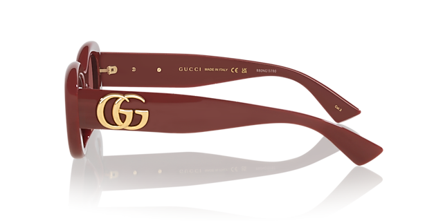GG1829SK Bordeaux KunststofSunglass Frames van B24, Zijaanzicht
