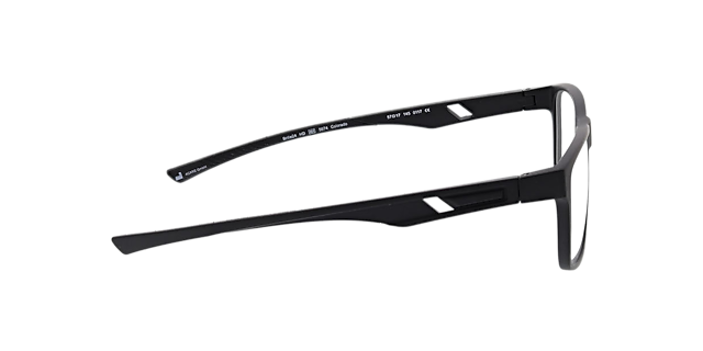 Colorado Matzwart KunststofEyeglass Frames van B24, Zijaanzicht