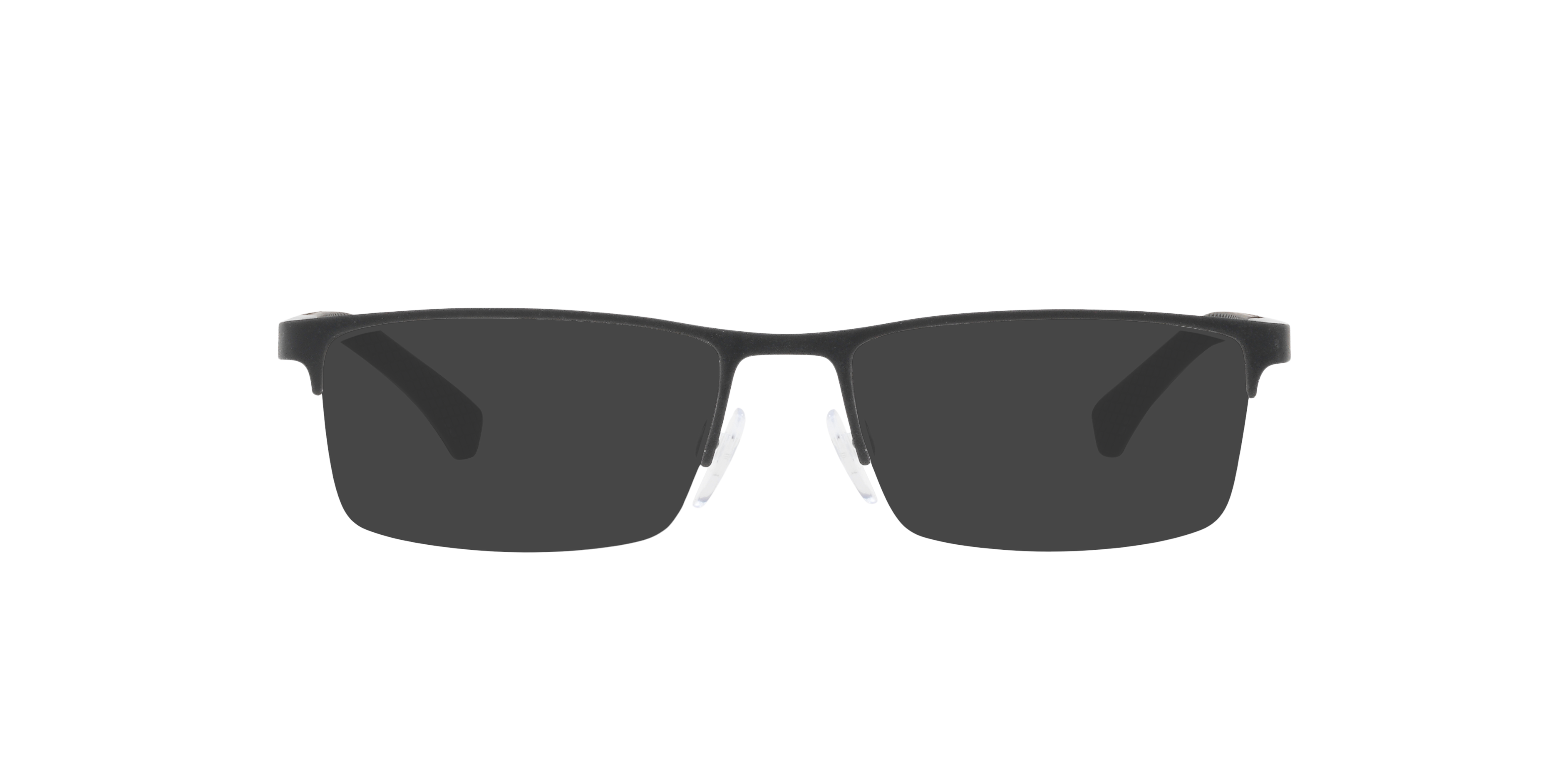 EA1041 Rubber zwart MetaalEyeglass Frames van B24, met getinte lenzen