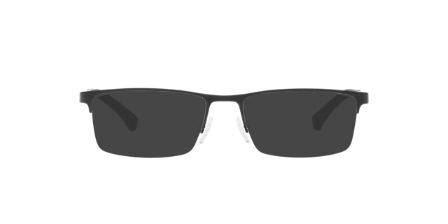 EA1041 Rubber zwart MetaalEyeglass Frames van B24, met getinte lenzen