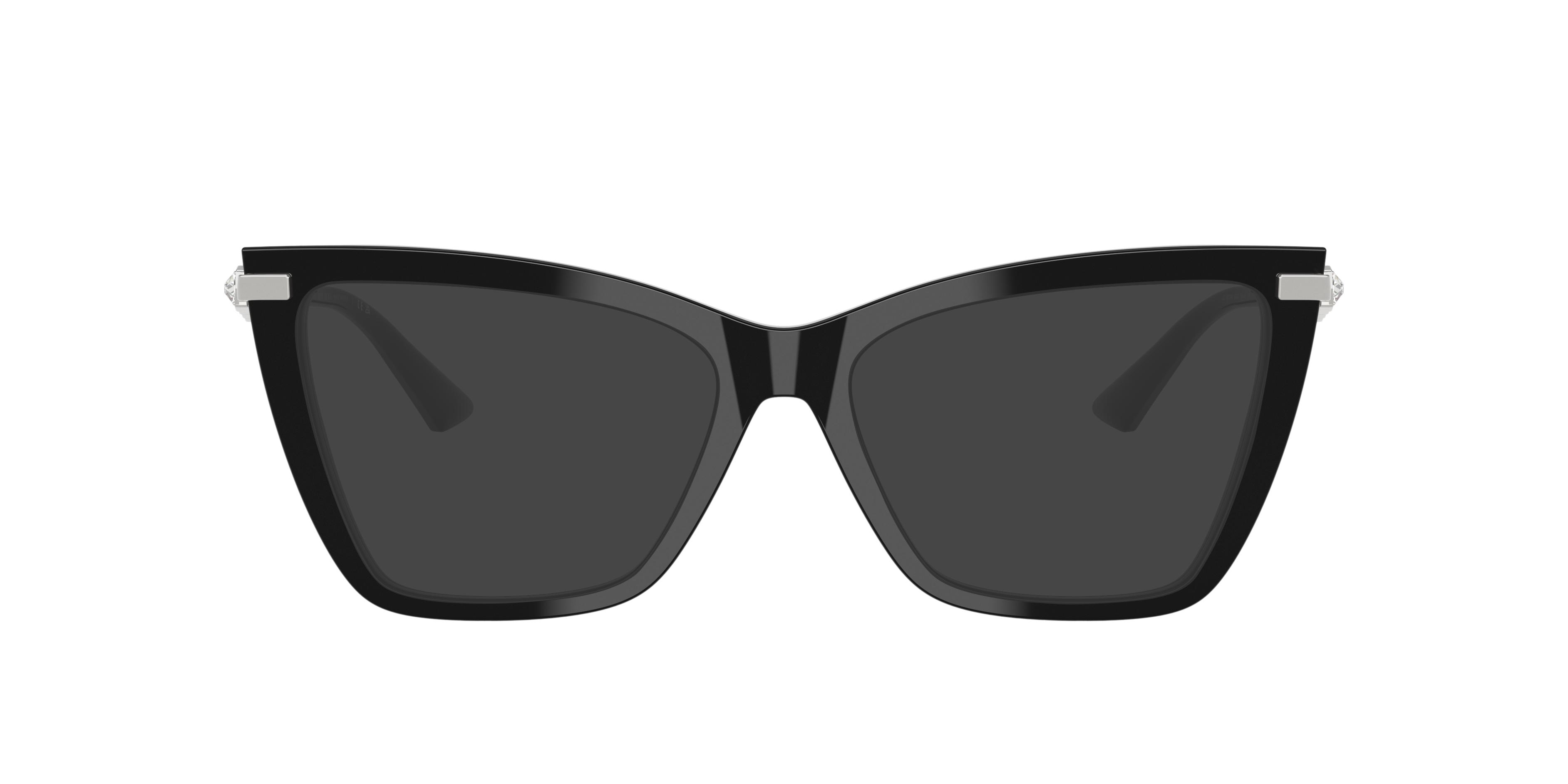 JC3020B Schwarz AcetatEyeglass Frames von B24, mit getönten Gläsern