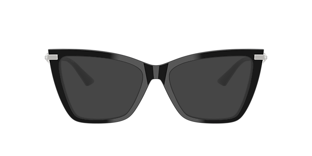 JC3020B Schwarz AcetatEyeglass Frames von B24, mit getönten Gläsern