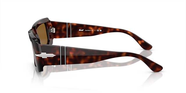 PO3332S Havana AcetatSunglass Frames von B24, Seitenansicht