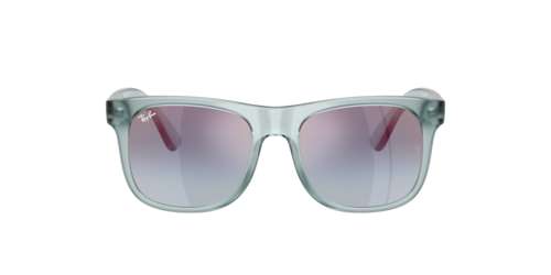 Ray-Ban - RB9069S, Herren, Blau transparent/Rubber Black/Transparent Grey, Größe: X-Small