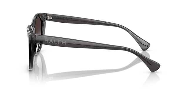 RA5324U Shiny Transparent Black AcetaatSunglass Frames van B24, Zijaanzicht