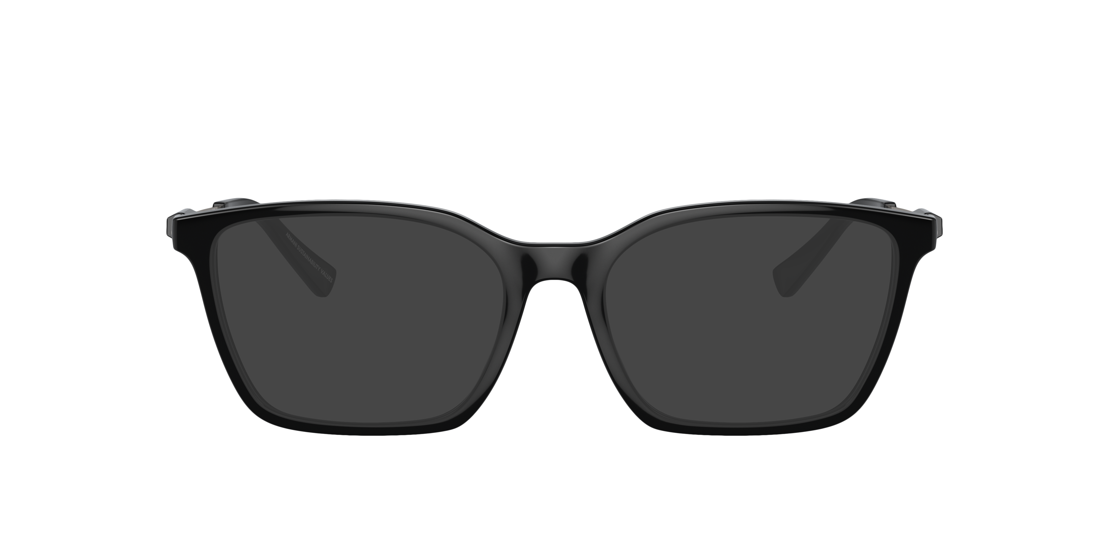 AX3113 Glanzend zwart KunststofEyeglass Frames van B24, met getinte lenzen