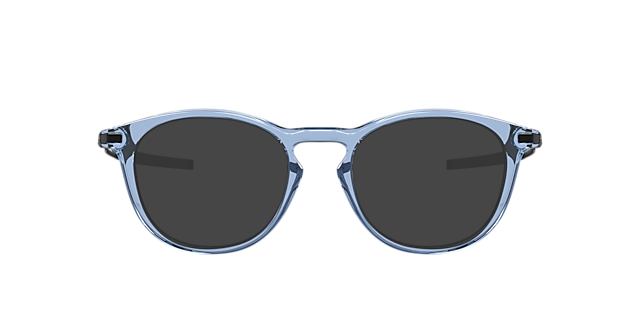 Pitchman™ R Blau transparent KunststoffEyeglass Frames von B24, mit getönten Gläsern