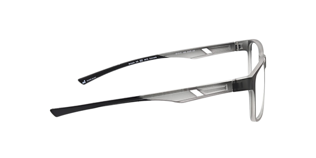Colorado Mat tweekleurig zwart & grijs KunststofEyeglass Frames van B24, Zijaanzicht