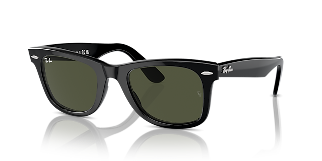 RB2140 Schwarz AcetatSunglass Frames von B24, Dreiviertelansicht