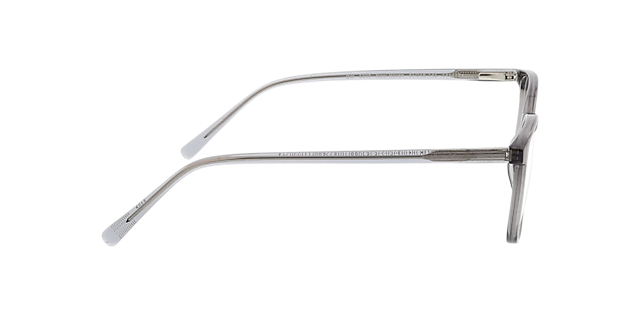 New Haven Crystal Grau KunststoffEyeglass Frames von B24, Seitenansicht