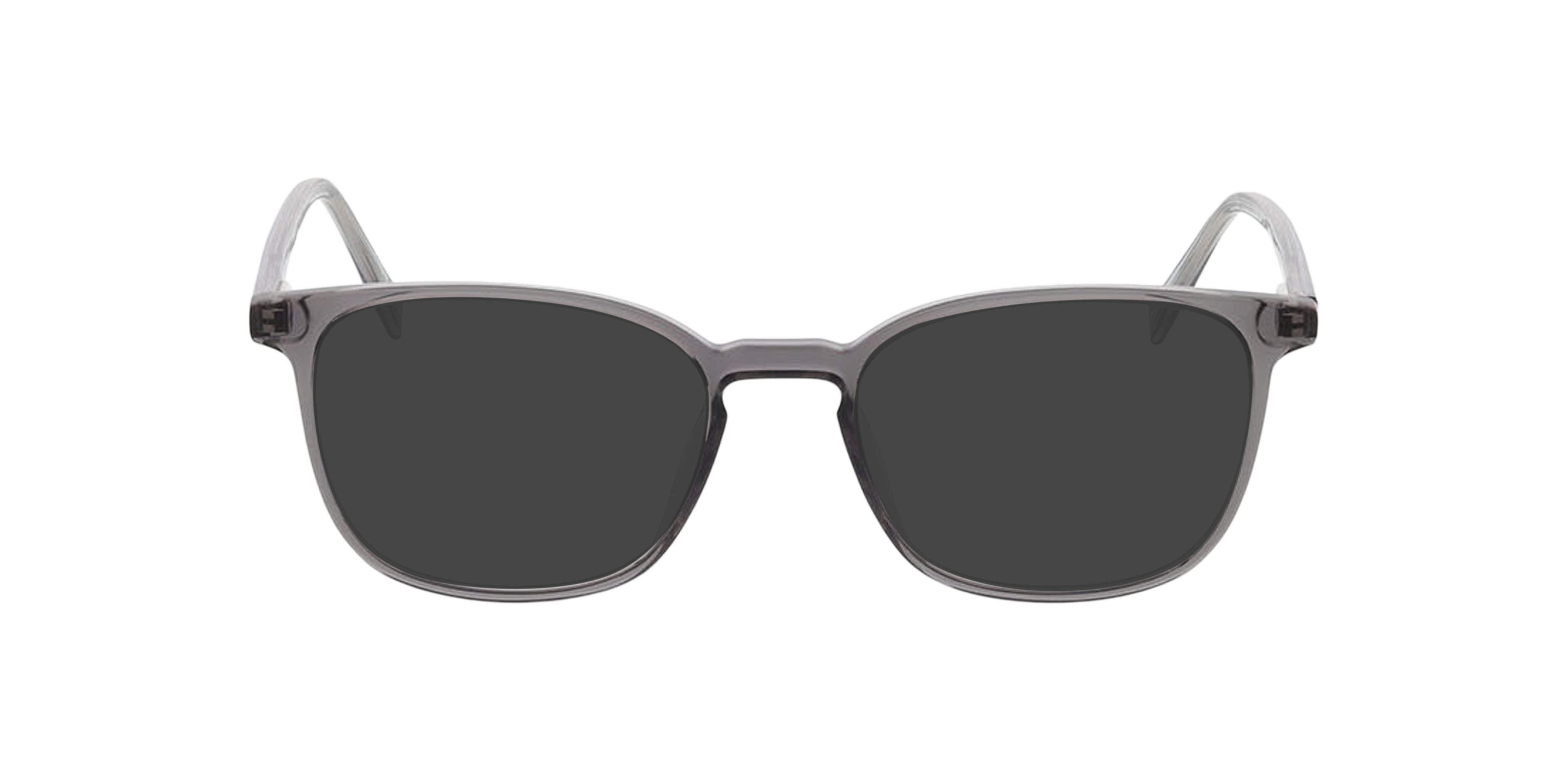 New Haven Kristalgrijs KunststofEyeglass Frames van B24, met getinte lenzen