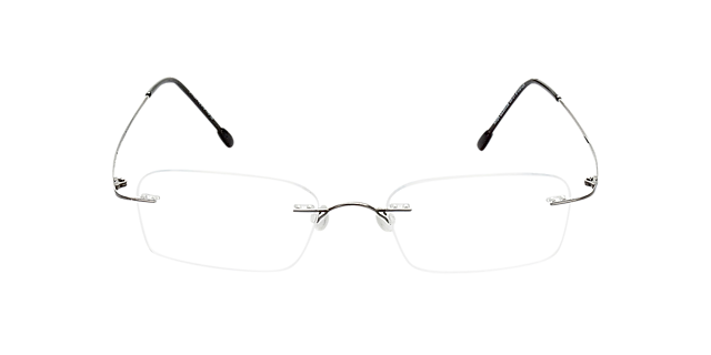 Davos Anthrazitgrau TitanEyeglass Frames von B24, Vorderansicht