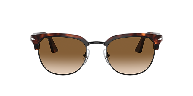 PO3105S Bruin Tortoise Zwart AcetaatSunglass Frames van B24, met getinte lenzen