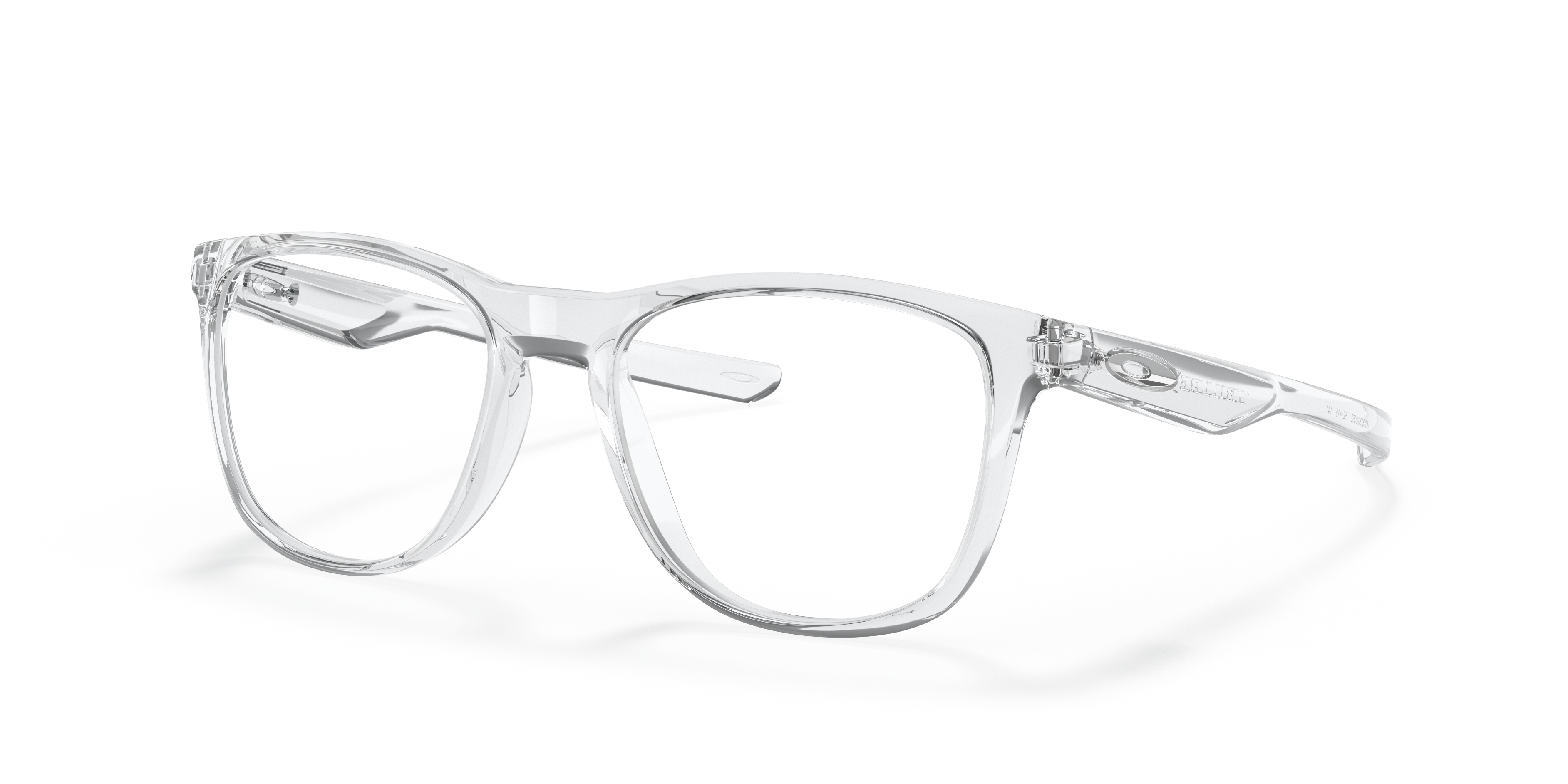 Trillbe™ X Transparent glänzend KunststoffEyeglass Frames von B24, Dreiviertelansicht