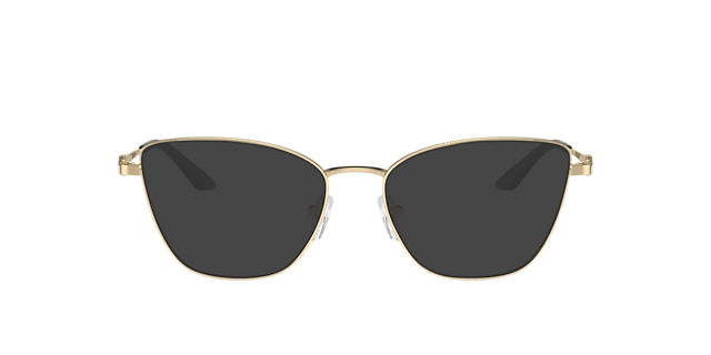 AX1063 Glanzend Lichtgoud MetaalEyeglass Frames van B24, met getinte lenzen