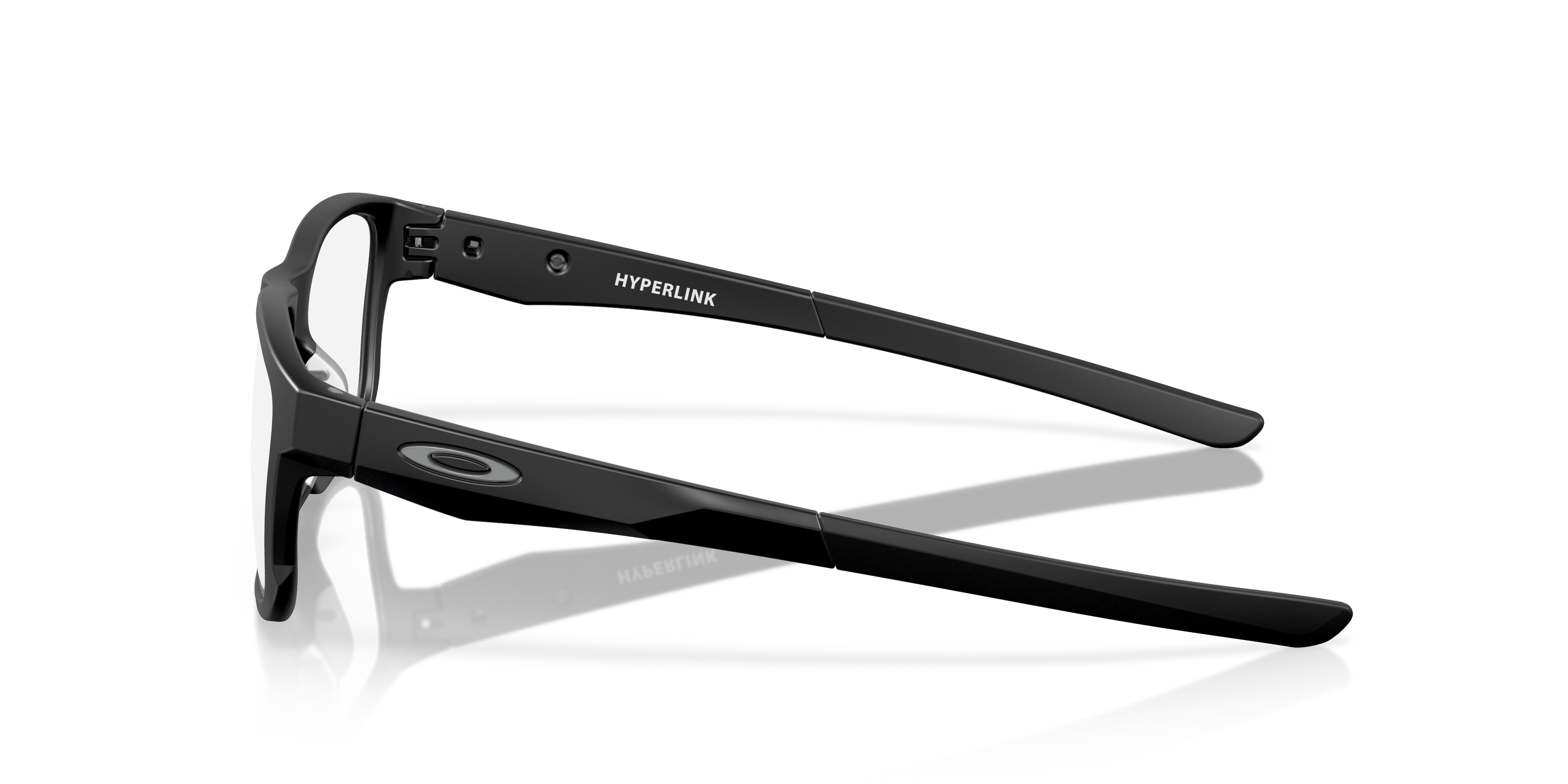 Hyperlink Schwarz satiniert KunststoffEyeglass Frames von B24, Seitenansicht